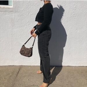 Princess Polly Striped Purse